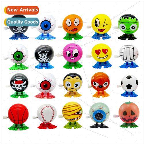 fun winding wind-up jumping ball basketball soccer ball big