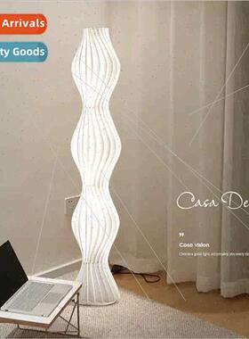 Whe grass skirt light floor lamp design living room art bedr