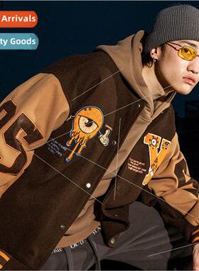 hiphop jacket men and women autumn and winter coat casual ha