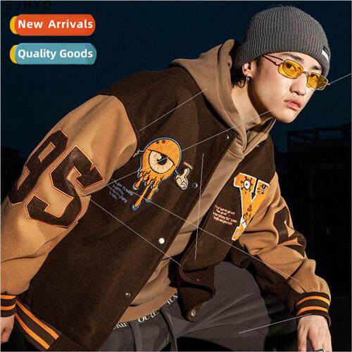 hiphop jacket men and women autumn and winter coat casual ha
