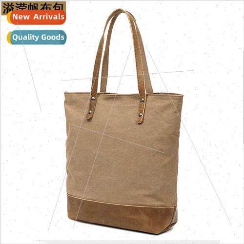 Professional ized handheld canvas bag can be printed logo co