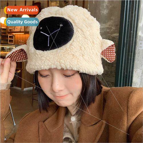 Sheep a sheep winter Japanese sweet cute ears hat female plu