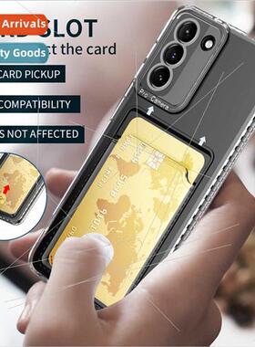 适用Samsung S24Ultra Angel Eyes Transparent Card Case Phone