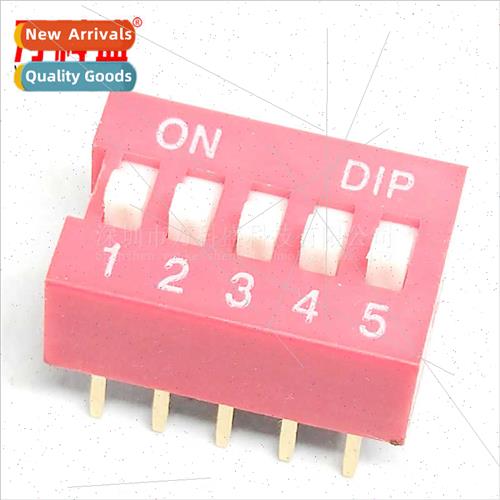 High Qualy 5P Dip Swch 5 Posion Flat Toggle Swch Pin Pch 2.5