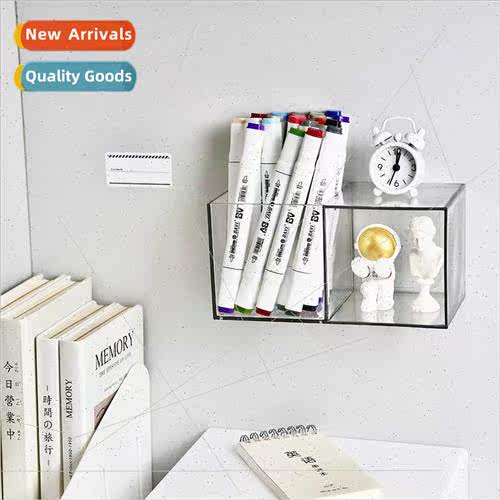 Fashion transparent simple two-hole whe transparent pen hold