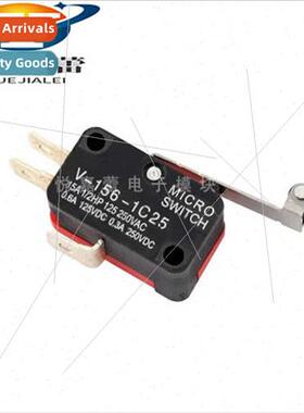 V-156-1C25 Microswch wh Long Wheel Microswch Small Travel m