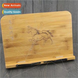 Bamboo Reading Children Nearsightedness StAdju Anti Bookcase