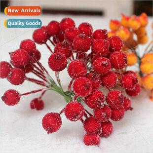 mulation small red fru glass beads berries red orange diy ac