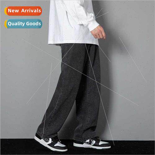 Jeans HK men spring summer Slim wide-legged casual pants com