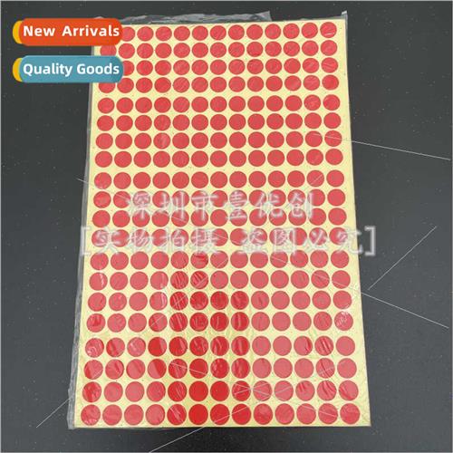 260 red dot labels stickers color stickers round numbers sel