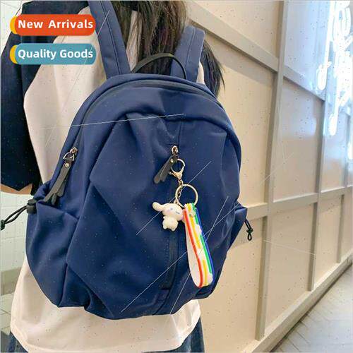College student schoolbag 2023 Korean casual large capacy sh