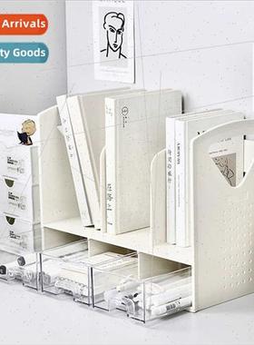 Desktop bookcase drawer simple book stand book stand book or