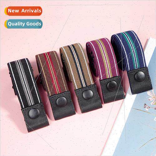 Japan invisible belt women jeans belt whout punching holes v