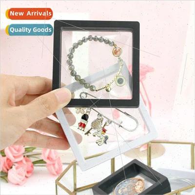 PE film suspension packaging box transparent jewelry earring
