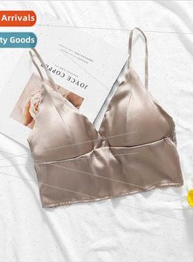 2024 spring silk women thin straps whout steel ring new -mar