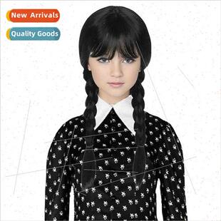 American drama Wednesday Adams family cos wig female center