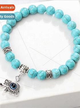 matte frosted bracelet beads loose beads yoga strings simple