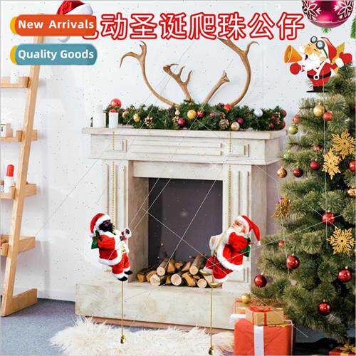 2022 new electric climbing beads electric Santa Claus childr