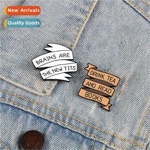 Alphabet brooch cartoon English creative dialog box flutter