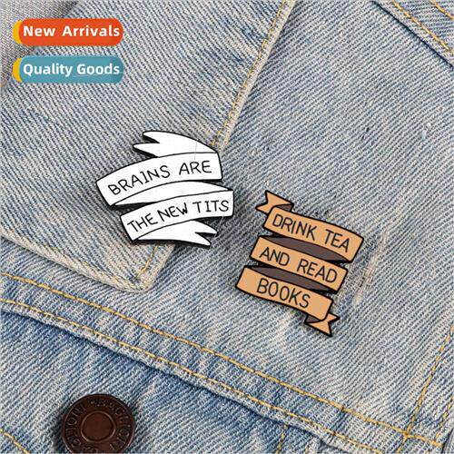 Alphabet brooch cartoon English creative dialog box flutter