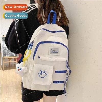new students schoolbag large capacy junior shoulders backpac