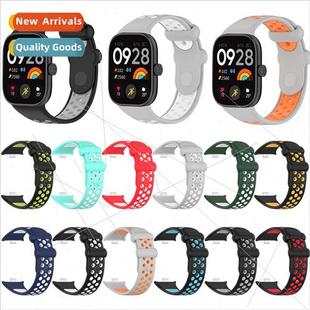 color silicone strap 适用watch watch4 two redmi breathable