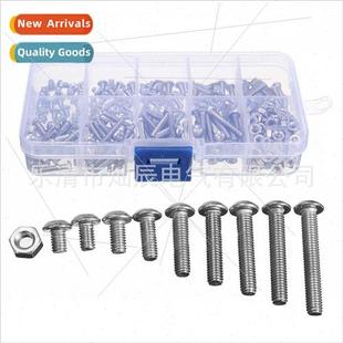 Hex Nuts 340PCS Socket Screws Hexagon Stainless