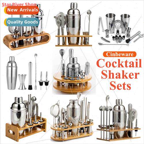 Stainless Steel Cocktail r Set Mixer Bartender K Cobb
