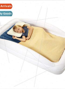 PVC children kids inflatable bed separated convenient campin