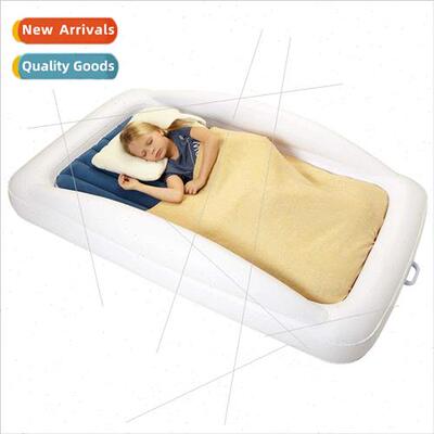 PVC children kids inflatable bed separated convenient campin