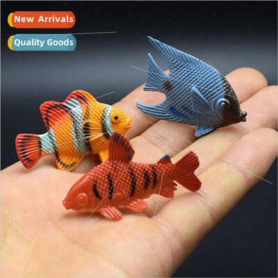 12 mini tropical marine fish ornamental fish model toys sell