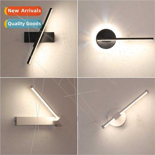 Scandinavian bedroom bedside led wall lamp creative personal