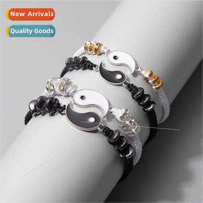 Black whe rope beading black whe splicing good friend beadin