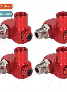 Aluminum oxide red pneumatic swivel 360 universal joints pne