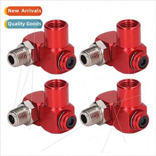 Aluminum oxide red pneumatic swivel 360 universal joints pne