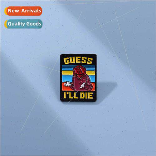 che fine game character  alloy baking paint medal backpack h