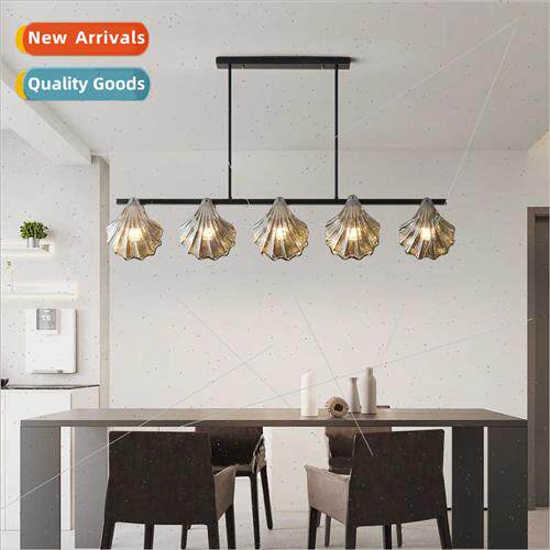 Scandinavian creative fresh glass three head glass dining pe