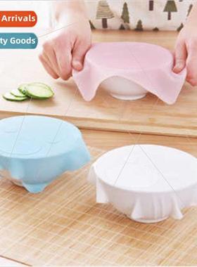 Cartoon Bear Food Grade licone Cling d Reusable Sealable Bow