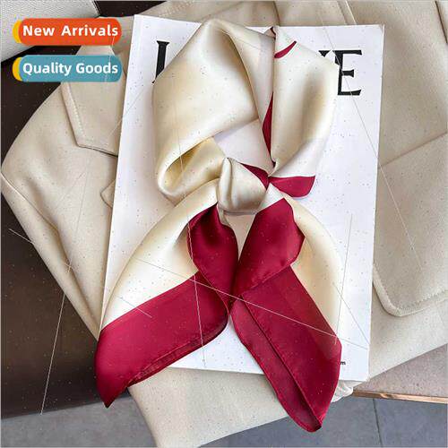Letter fashion 70 small square scarf female Korean  temperam