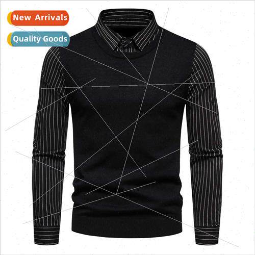 Autumn winter new kn sweater men Korean  casual bottoming sh