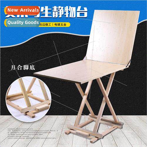 Brandt solid wood still life table still life sketching pain