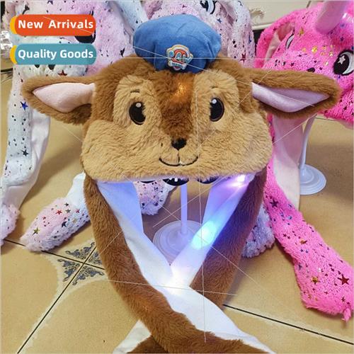 Dog Team Ears Moving Hat Dog Rabb Airbag ght Up Kids Quirky