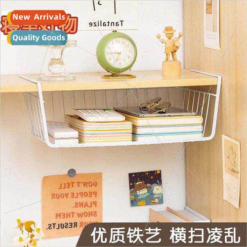 Under Table Storage Hanging Basket Dorm Room Artifacts Desk