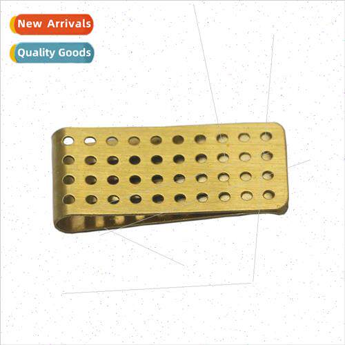 Skeleton Money Clip Stainless Steel Wallet Clip diy Metal Ch