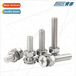 head screws complete cross combinati flat set 304 nuts