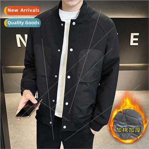Men jacket baseball jacket 2023 new spring fall nd senior se图片