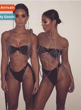 Europe new accessories beach show sexy clothing chain neckla