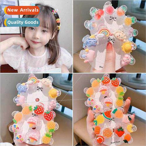 Summer children small grab clip ehead broken hair clip hair