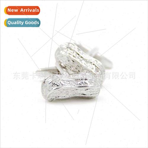 Funny peanut shape cufflinks cufflinks men women French shir