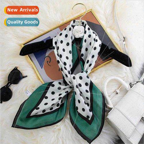 Spring Autumn Korean small square scarf silk scarf women ver